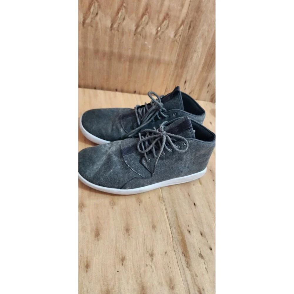 Jordan Eclipse Canvas Chukka Men’s Size 10 Dark Grey Anthracite Woven Sneakers
